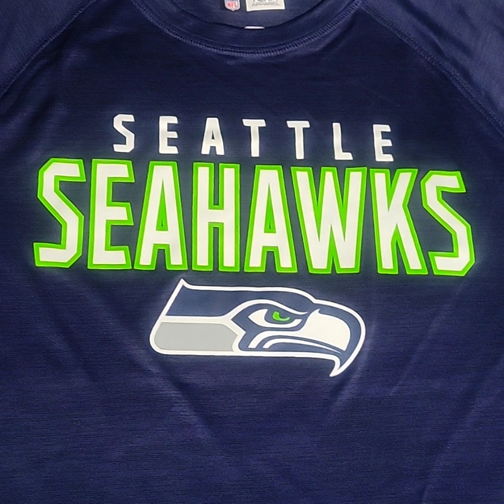 NFL Seattle Seahawks blue shirt size Medium